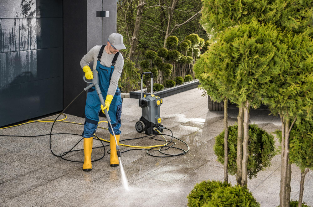 pressure cleaning